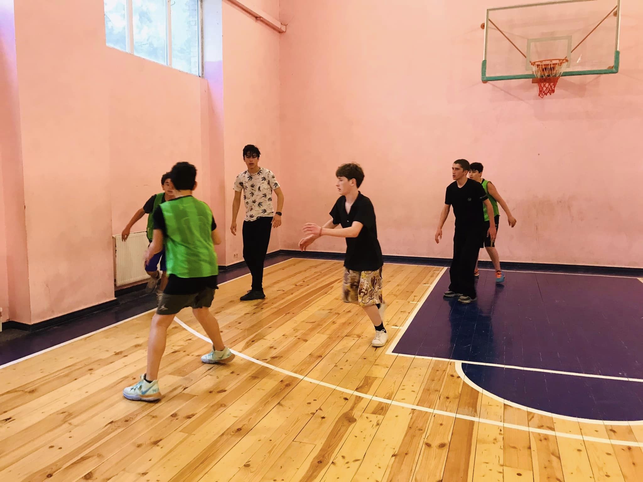 სასკოლო ჩემპიონატის ფინალური შეხვედრა კალათბურთში